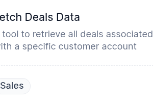 Fetch Deals Data